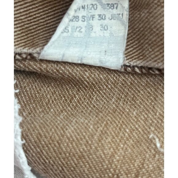 L.L. Bean Brown High Rise Jeans Relaxed Fit - Picture 9 of 9